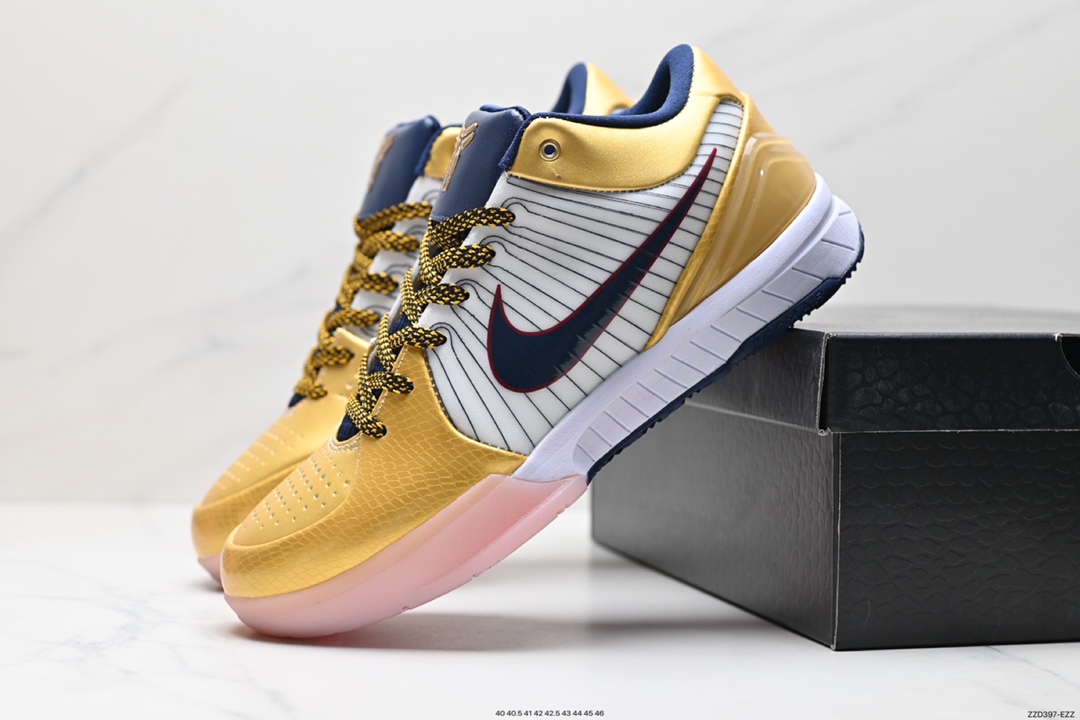 Nike Zoom Kobe 4 ZK4 科比4代 奥运回忆 专业实战篮球鞋 CQ3869-107