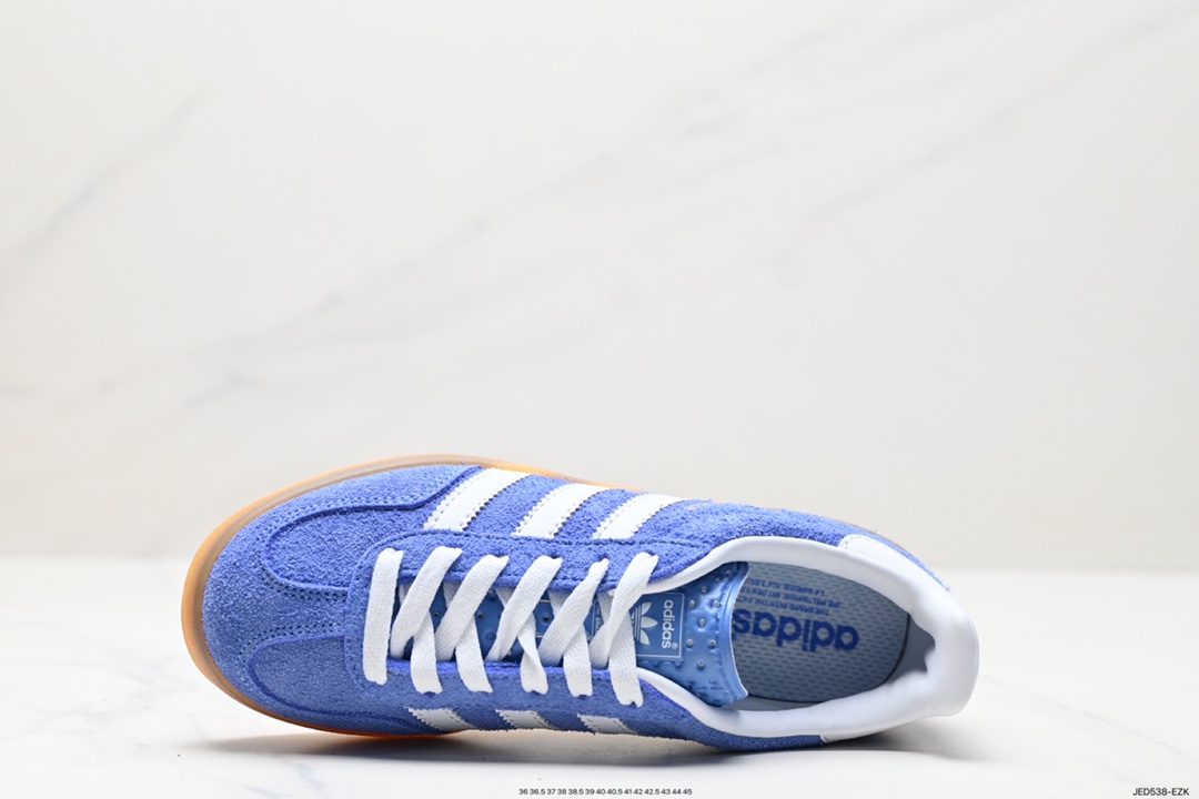 150 阿迪达斯Adidas Originals Gazelle Indoor 三叶草复古防滑耐磨低帮板鞋 HQ8717