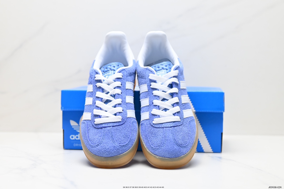 150 阿迪达斯Adidas Originals Gazelle Indoor 三叶草复古防滑耐磨低帮板鞋 HQ8717