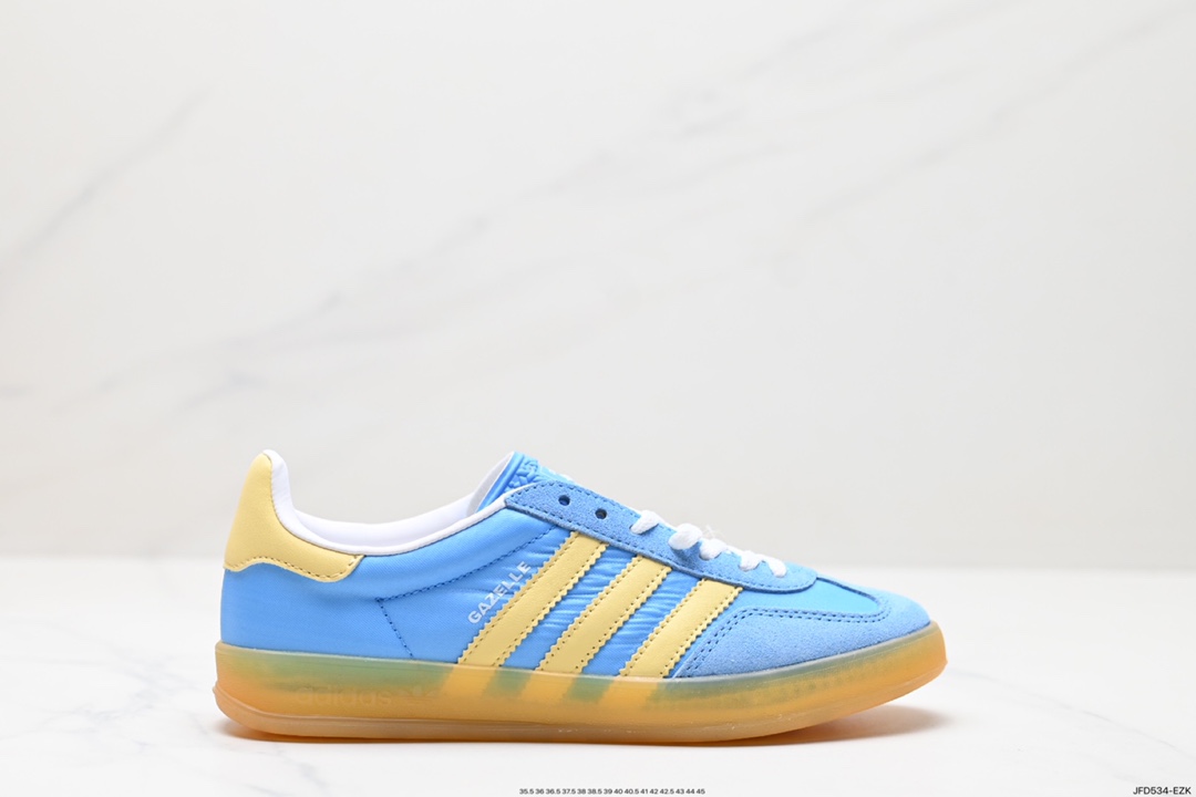 170 阿迪达斯Adidas originals Gazelle Indoor ”浅紫白“ 这款阿迪达斯运动鞋 IE2960