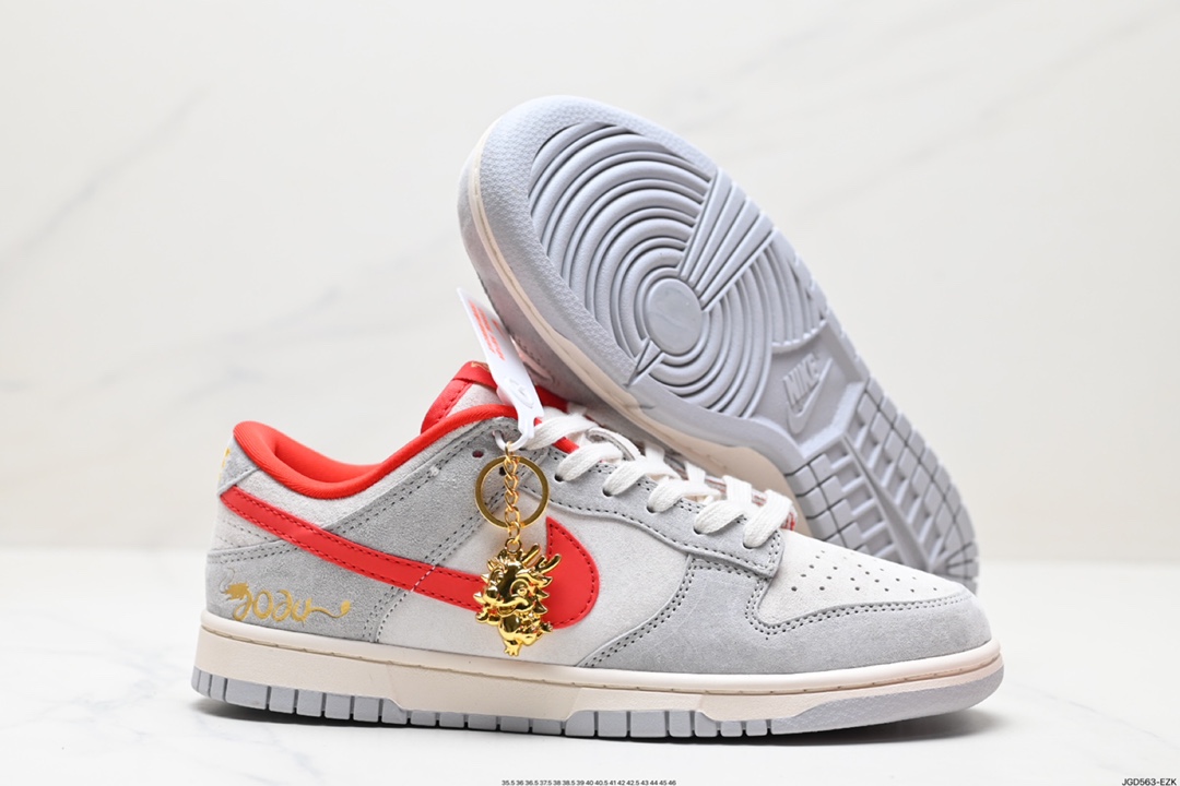 180 耐克Nike SB Dunk Low 灰红 FC1688-178