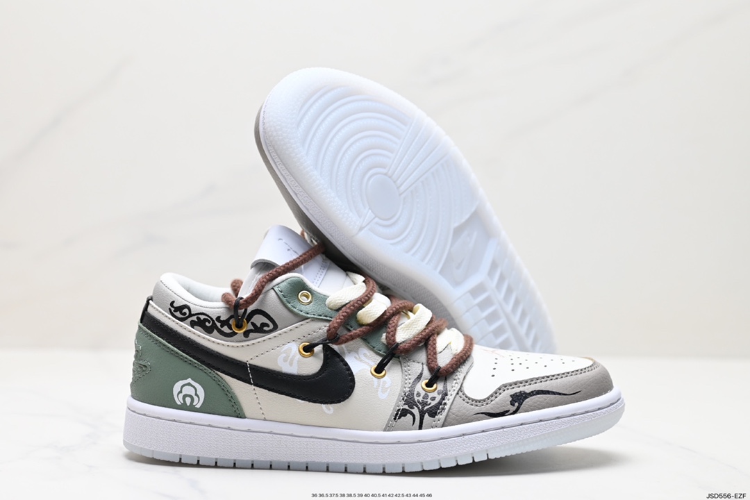 200 耐克Nike Air Jordan 1 Low"Philippines"AJ1乔丹一代低帮经典篮球鞋“白蓝灰红金菲律宾 FN8901-164