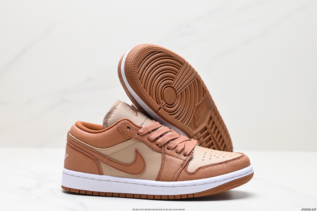 170 耐克Nike Wmns Air Jordan 1 Low GS"Team Gold"AJ1乔丹一代篮球鞋 FJ3453-200