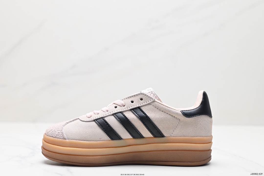 130 阿迪达斯Adidas Gazelle Bold w 低帮复古百搭休闲运动板鞋 IE0429