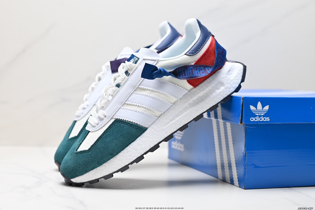 200 阿迪达斯adidas Racing E5 Boost Prototype  速度轻盈复古系列 ID6262