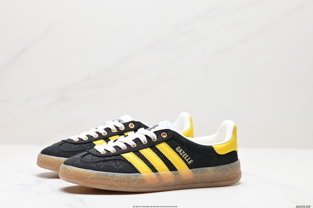 150 重磅联名 Adidas originals x Gucci Gazelle 联名经典休闲板鞋