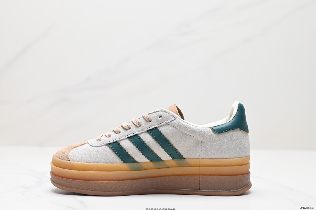 160 阿迪达斯Adidas Gazelle Bold w 低帮复古百搭休闲运动板鞋 H06125