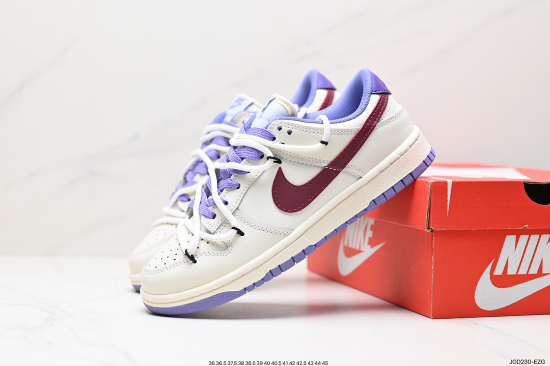 180 耐克Nike SB Dunk Low”Milk White/Pink/Smile“扣篮系列低帮休闲运动滑板板鞋 FD1232-001