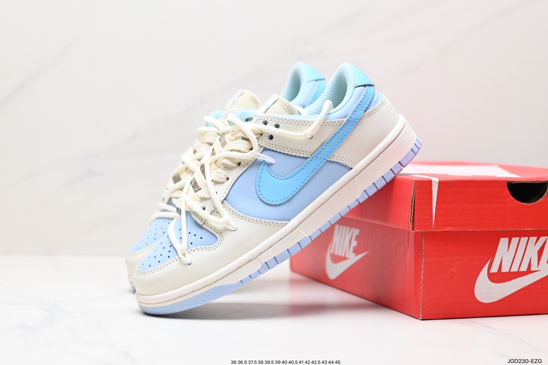 180 耐克Nike SB Dunk Low”Milk White/Pink/Smile“扣篮系列低帮休闲运动滑板板鞋 FD1232-001