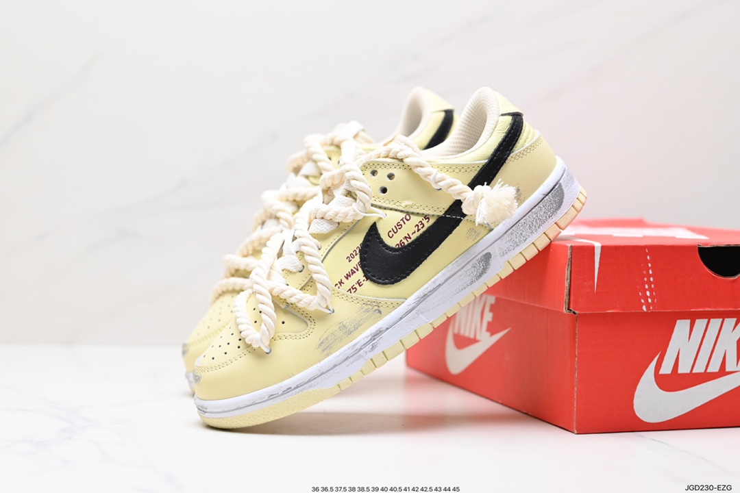 180 耐克Nike SB Dunk Low”Milk White/Pink/Smile“扣篮系列低帮休闲运动滑板板鞋 FD1232-001