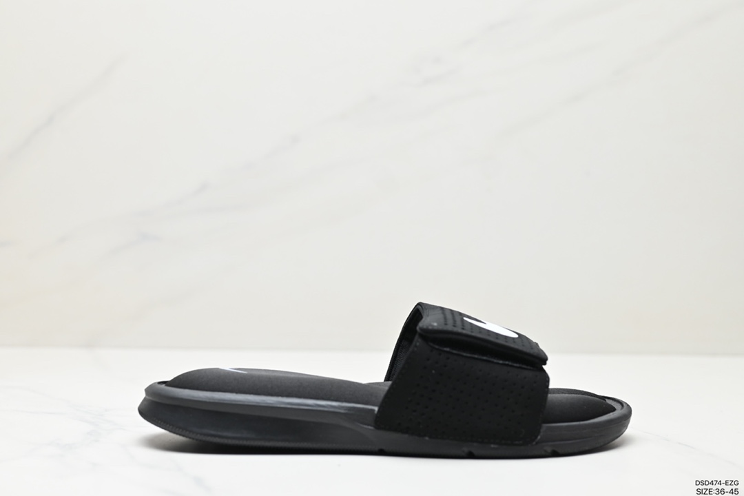 100 耐克记忆棉魔术贴运动拖鞋 一字拖休闲拖鞋 Nike Ultra comfort slide 系列  882687