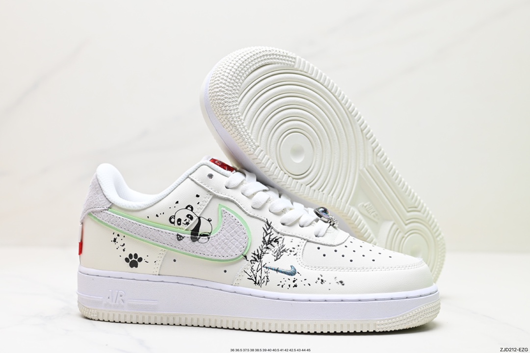 240 NK Air Force 1 CNY 龙年限定 米白灰绿  FZ5052-131