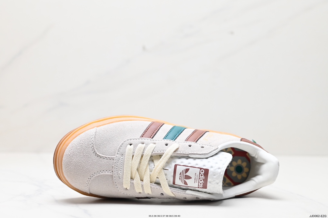 130 阿迪达斯Adidas Gazelle Bold w 低帮复古百搭休闲运动板鞋 IG3685