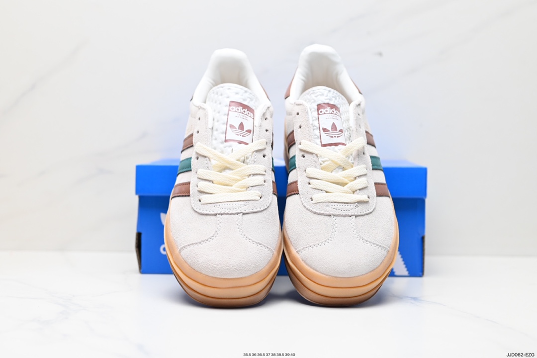 130 阿迪达斯Adidas Gazelle Bold w 低帮复古百搭休闲运动板鞋 IG3685