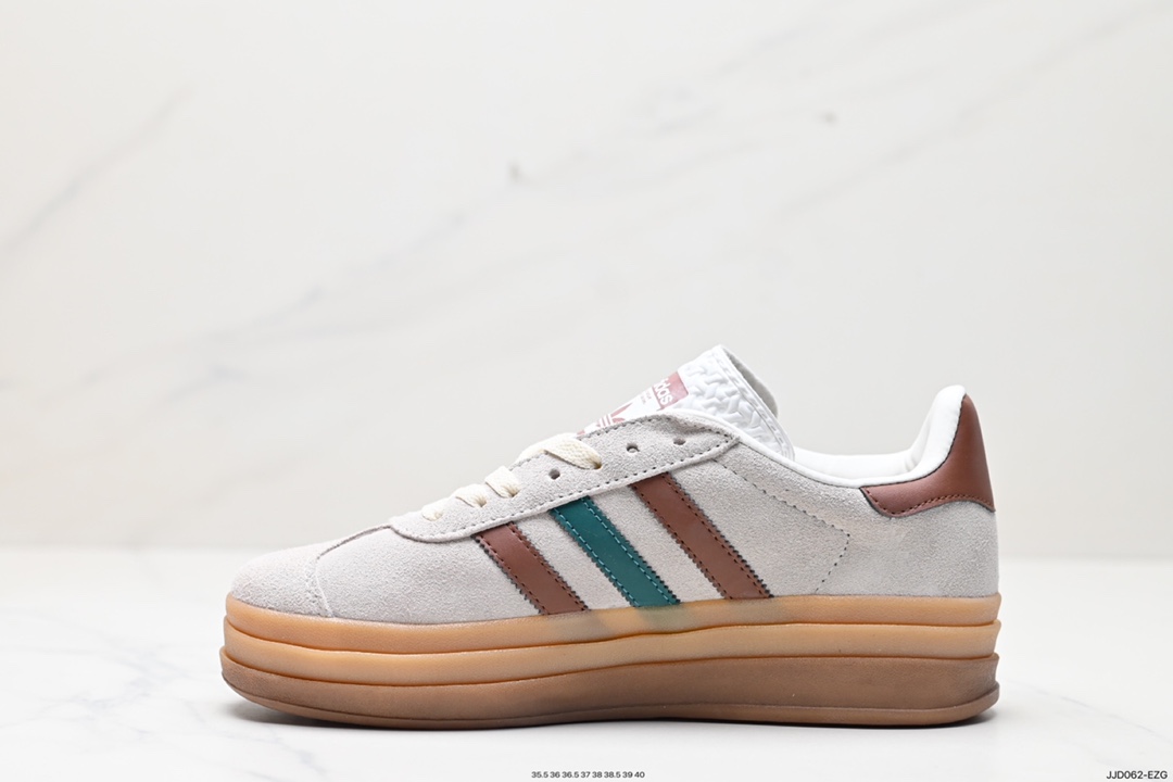 130 阿迪达斯Adidas Gazelle Bold w 低帮复古百搭休闲运动板鞋 IG3685