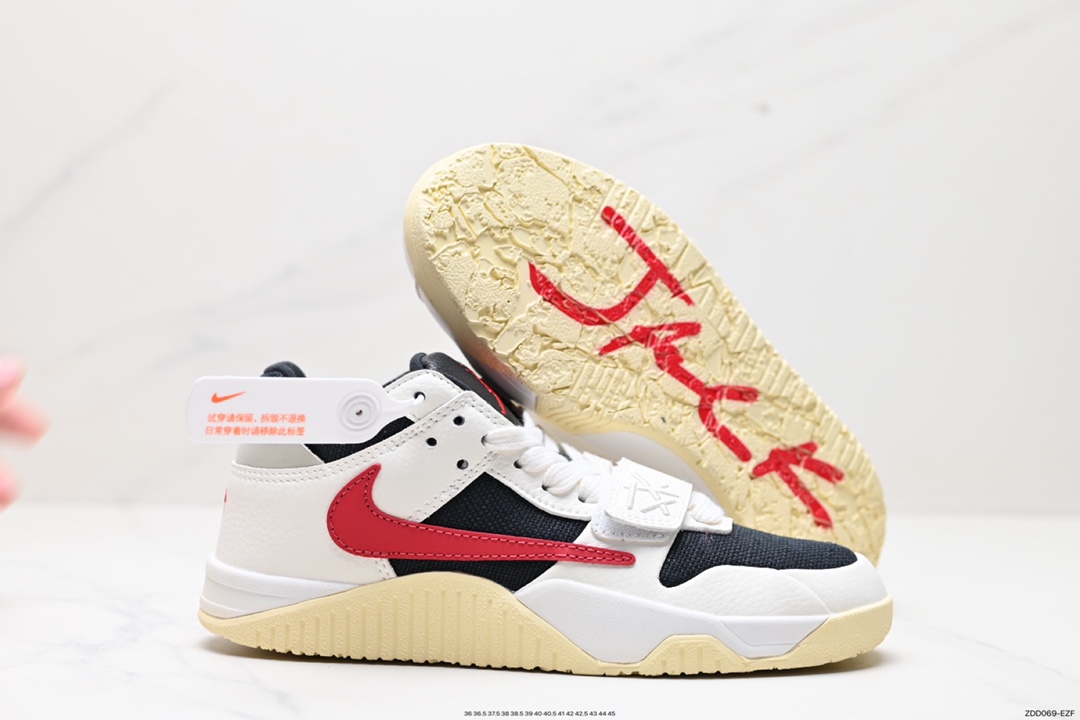 230 Travis Scott x Jordan Cut The Check 联名倒钩休闲板鞋FZ8117-041 FZ8117-101