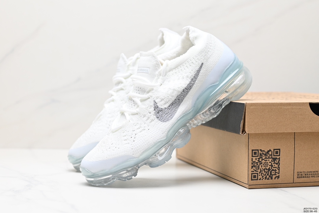 150 耐克Nk Vapormax 2023 Flyknit 耐克2023飞织透气休闲全掌大气垫跑鞋  DV1678-001