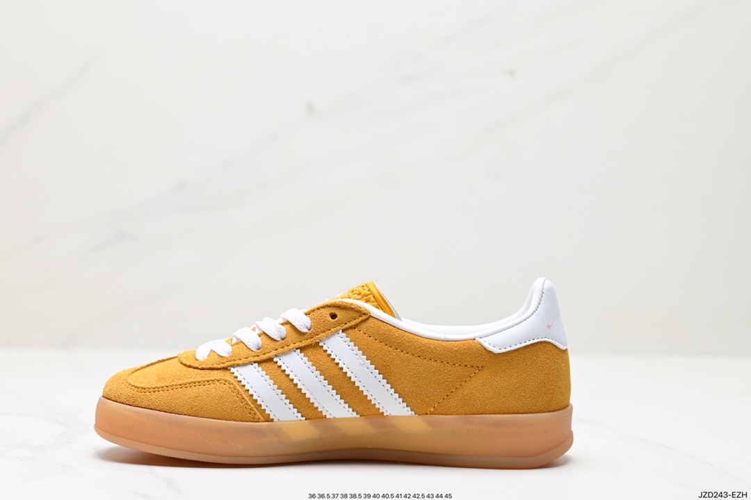 adidas Originals Gazelle 纯原版本 三叶草休闲防滑耐磨低帮板鞋  HQ8716