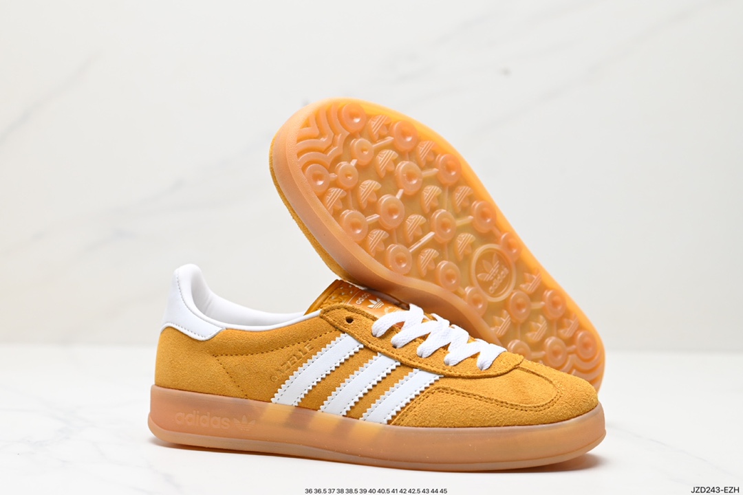 adidas Originals Gazelle 纯原版本 三叶草休闲防滑耐磨低帮板鞋  HQ8716