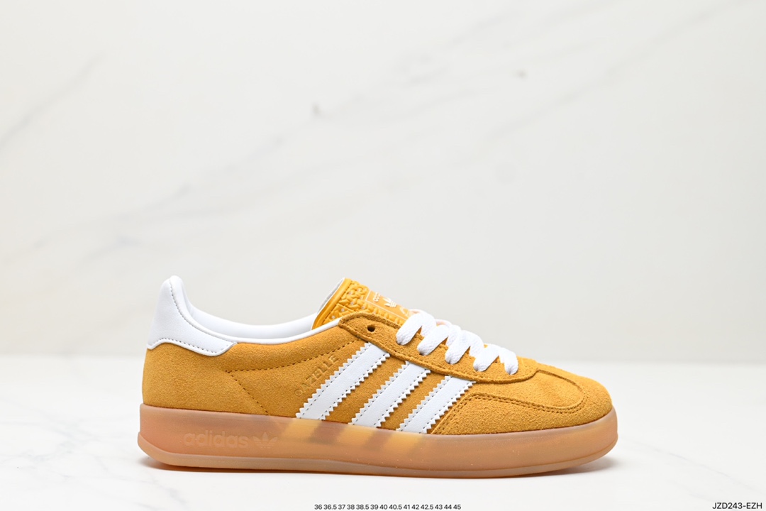 adidas Originals Gazelle 纯原版本 三叶草休闲防滑耐磨低帮板鞋  HQ8716