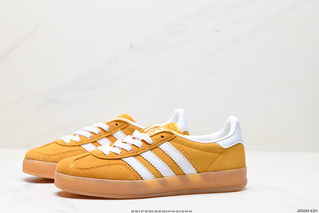 adidas Originals Gazelle 纯原版本 三叶草休闲防滑耐磨低帮板鞋  HQ8716