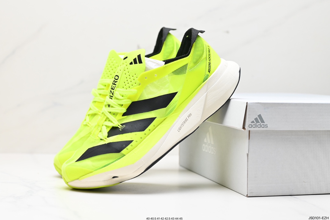 200 阿迪达斯Adidas Adizero Adios Pro 3 耐磨减震专业跑步鞋 GX9777