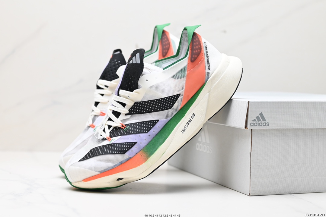 200 阿迪达斯Adidas Adizero Adios Pro 3 耐磨减震专业跑步鞋 GX9777