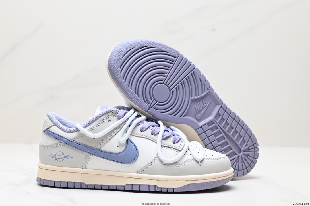 230 耐克Nike SB Dunk Low”Milk White/Pink/Smile“扣篮系列低帮休闲运动滑板板鞋 DD1503-500