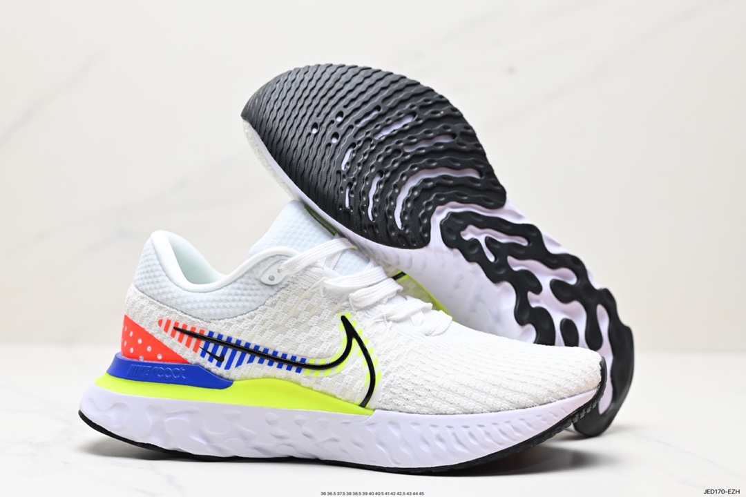 150 耐克NIKE REACT INFINITY RUN FK 3瑞亚机能风疾速系列越野缓震休闲运动鞋 DX1629-100