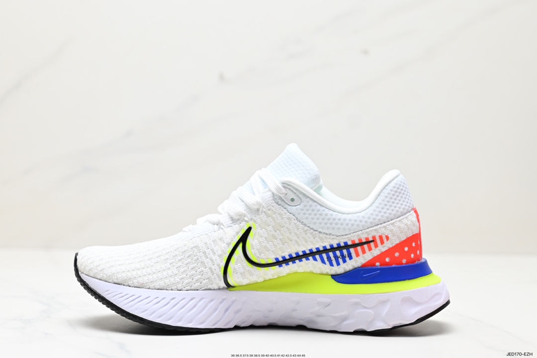 150 耐克NIKE REACT INFINITY RUN FK 3瑞亚机能风疾速系列越野缓震休闲运动鞋 DX1629-100