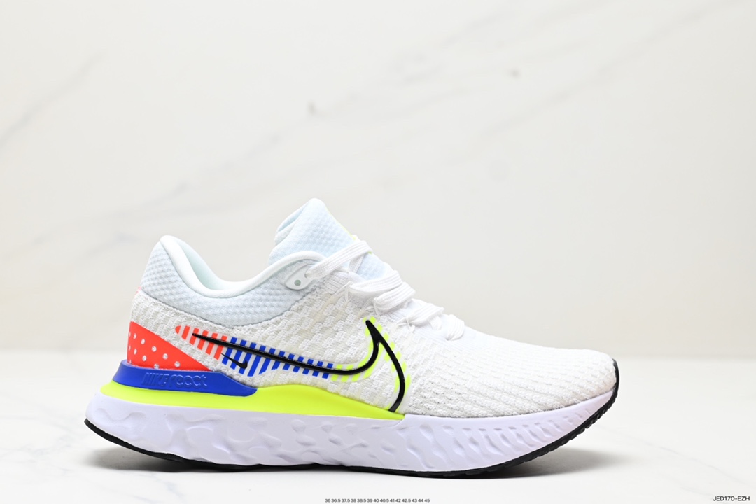 150 耐克NIKE REACT INFINITY RUN FK 3瑞亚机能风疾速系列越野缓震休闲运动鞋 DX1629-100