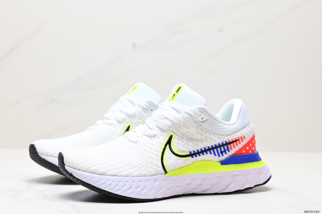 150 耐克NIKE REACT INFINITY RUN FK 3瑞亚机能风疾速系列越野缓震休闲运动鞋 DX1629-100