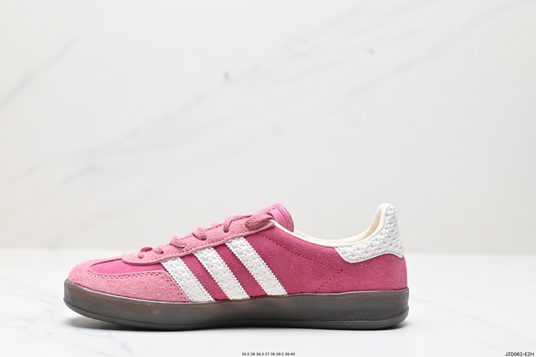 140 阿迪达斯Adidas Originals Gazelle Indoor 三叶草复古防滑耐磨低帮板鞋 HQ8717