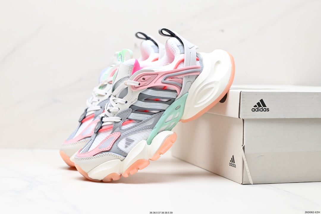 270 阿迪达斯Adidas XLG RUNNER DELUXE 系列低帮老爹风增高复古中性休闲运动慢跑鞋 IH7797