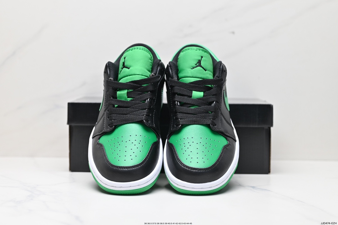 130 耐克Nike Air Jordan 1 Mid”Green Yellow“AJ1乔丹一代中帮篮球鞋 553558-065