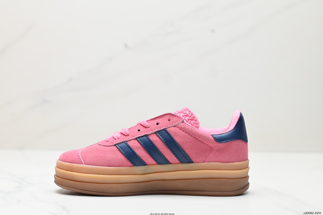 130 阿迪达斯Adidas Gazelle Bold w 低帮复古百搭休闲运动板鞋 HO6122