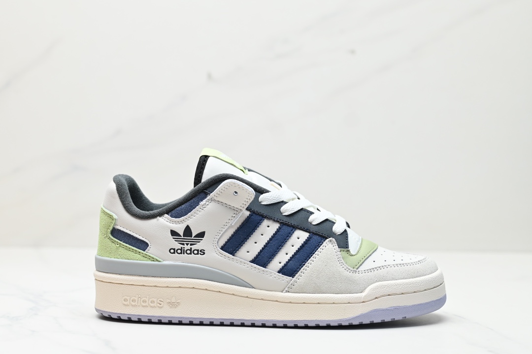 230 Adidas Forum Low CL 三叶草低邦 经典复古板鞋  IG3900