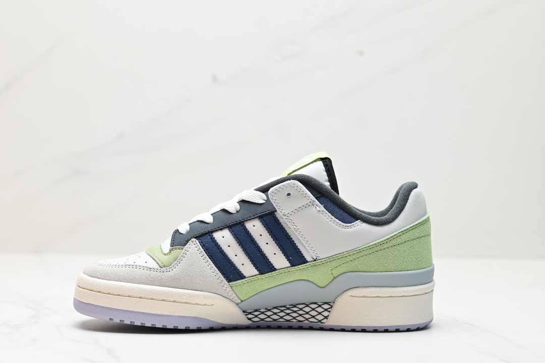 230 Adidas Forum Low CL 三叶草低邦 经典复古板鞋  IG3900