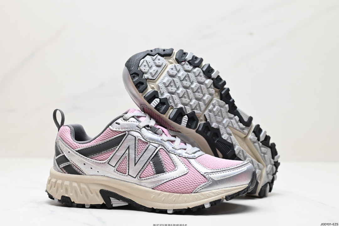 180 NEW BALANCE/NB WT410CK5 浅灰银 复古运动跑步鞋男女增高老爹鞋 MT410KR5