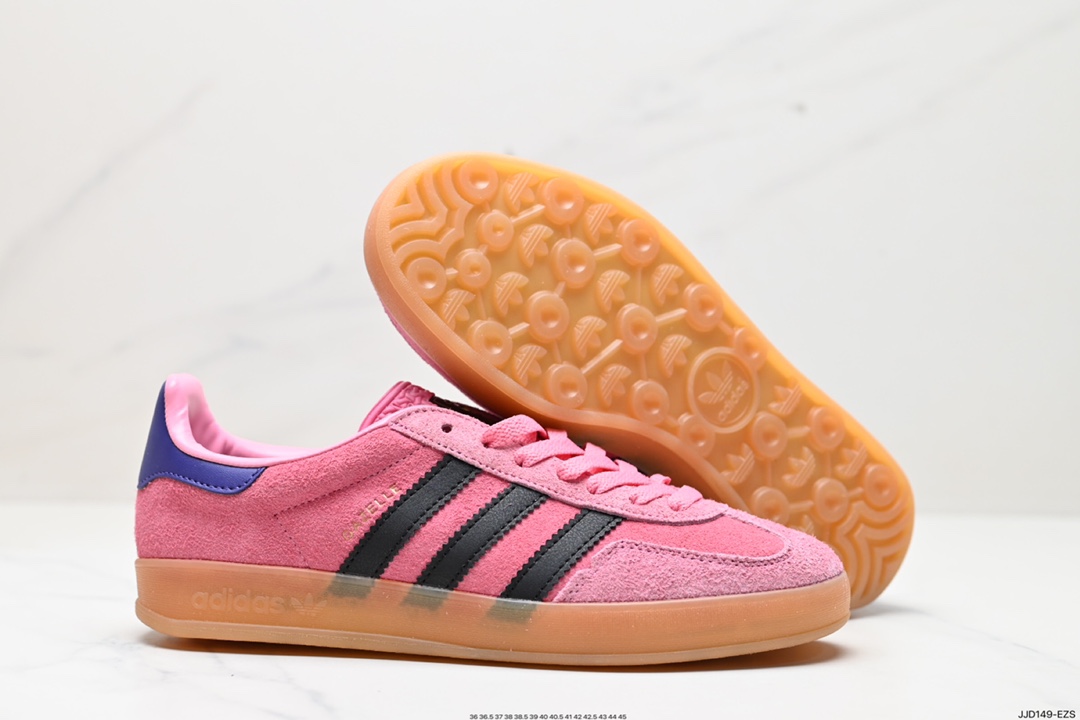 130 AD Gazelle Indoor Trainers 羚羊内训系列低帮复古百搭休闲运动德训风板鞋 IE7002