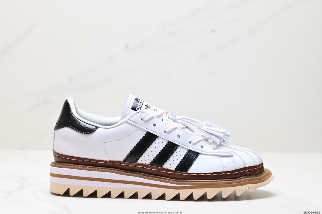 260 CLOT x adidas originals Superstar 白色 IH3132