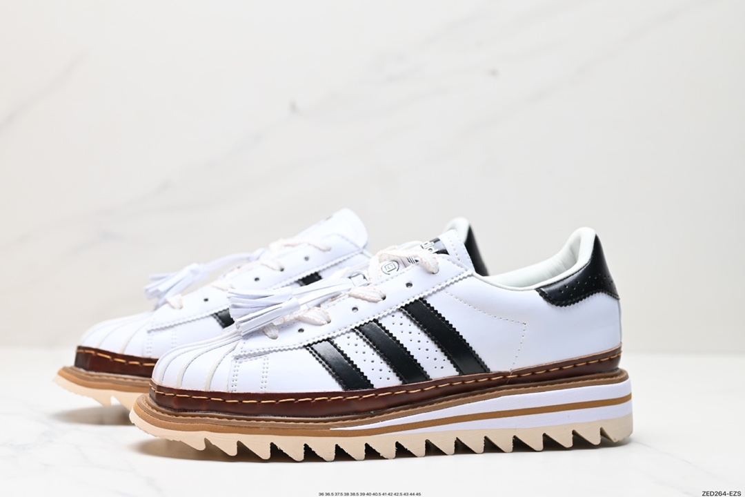 260 CLOT x adidas originals Superstar 白色 IH3132