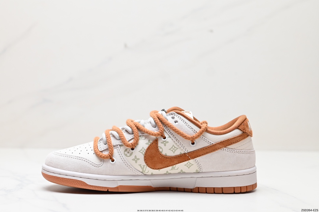 290 耐克NK Dunk Low Retro ”DIY高端定制“ 低帮休闲运动板鞋  FC1688-185