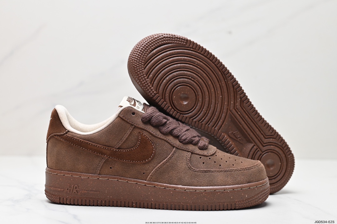 180 Nike Air Force 1 Low 美德拉棕 FQ8901-259