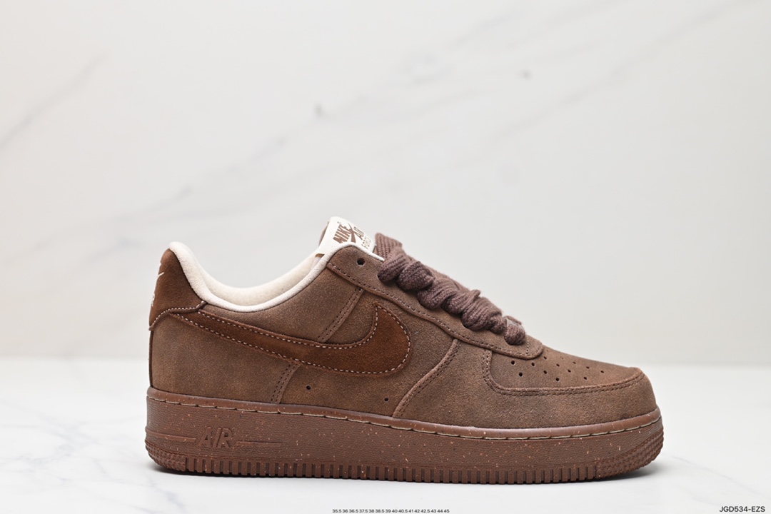 180 Nike Air Force 1 Low 美德拉棕 FQ8901-259