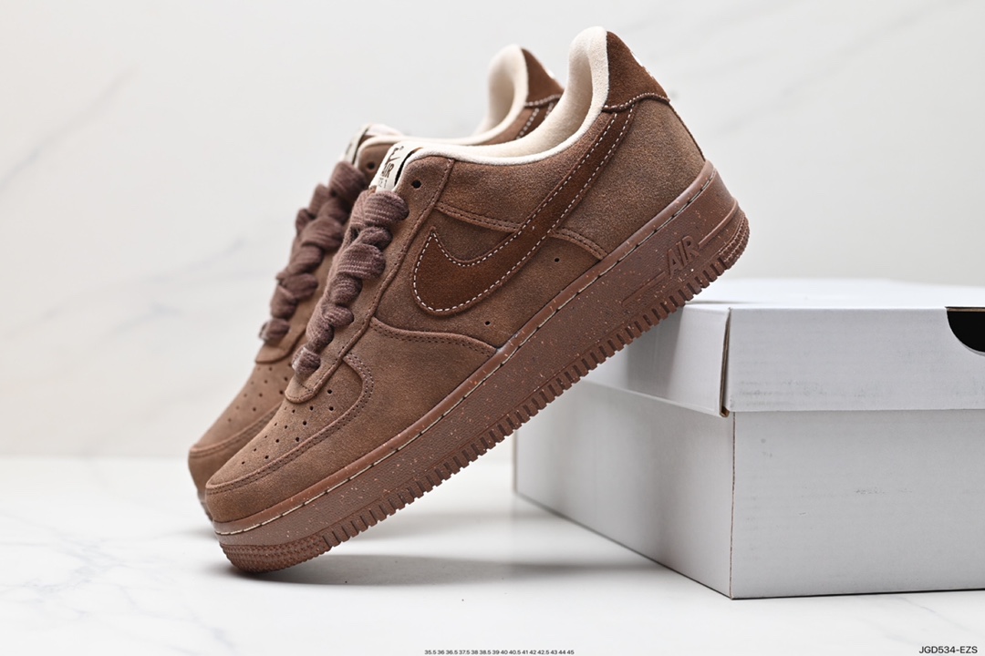 180 Nike Air Force 1 Low 美德拉棕 FQ8901-259