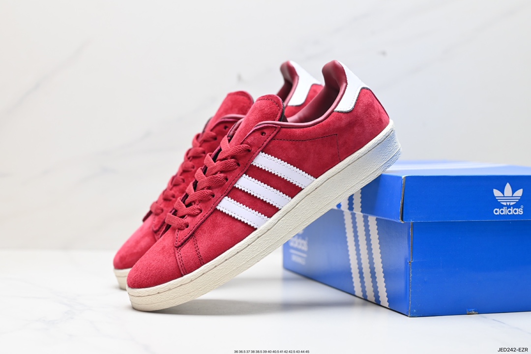 150 Adidas 阿迪达斯 Campus 80S 三叶草校园休闲板鞋 ID7317