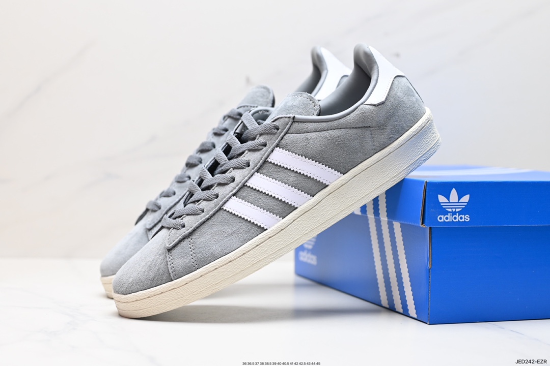 150 Adidas 阿迪达斯 Campus 80S 三叶草校园休闲板鞋 ID7317