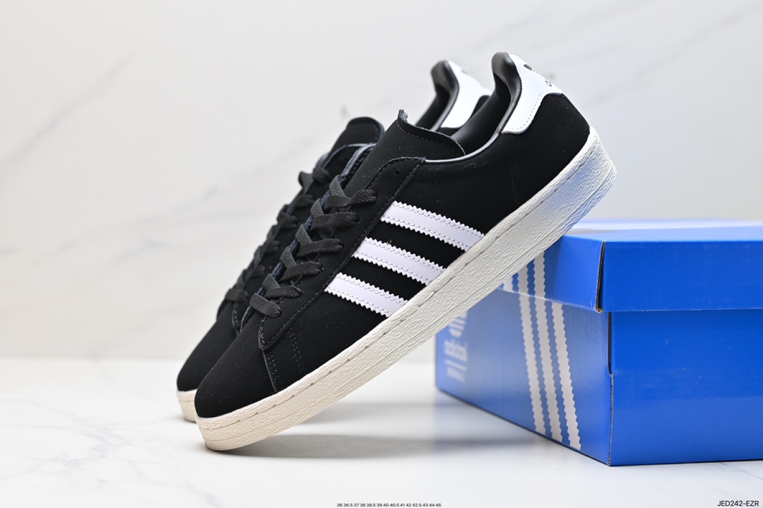 150 Adidas 阿迪达斯 Campus 80S 三叶草校园休闲板鞋 ID7317