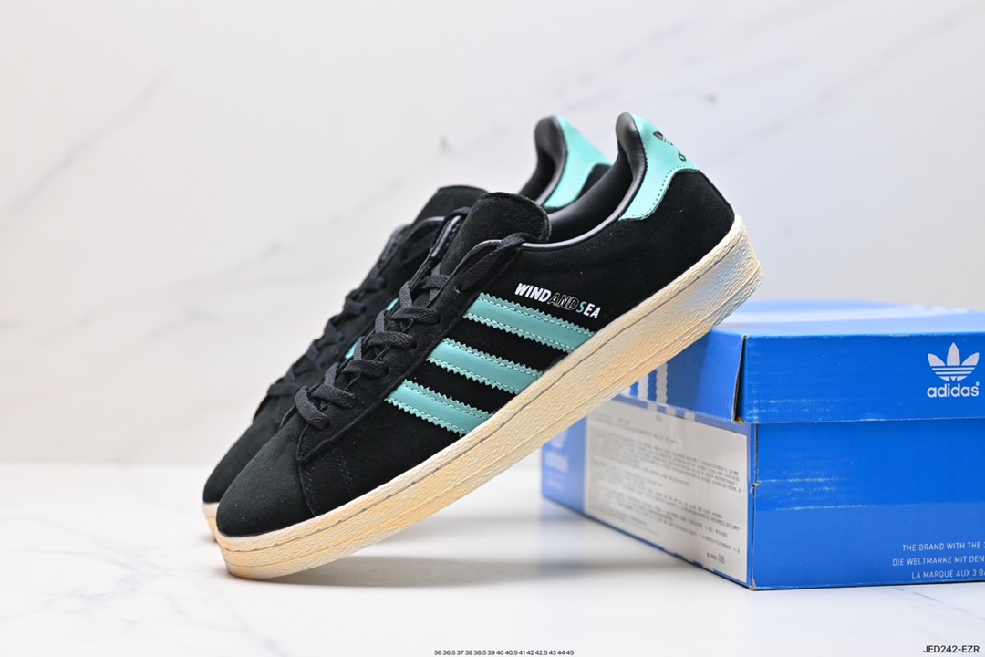 150 Adidas 阿迪达斯 Campus 80S 三叶草校园休闲板鞋 ID7317